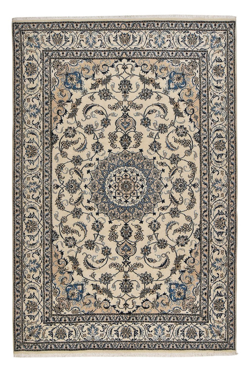 Tapis persan - Nain - 293 x 194 cm - beige