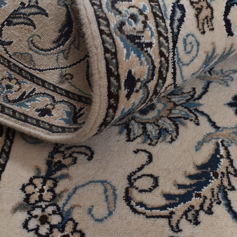 Tapis persan - Nain - 293 x 194 cm - beige