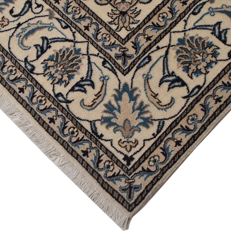 Tapis persan - Nain - 295 x 195 cm - beige