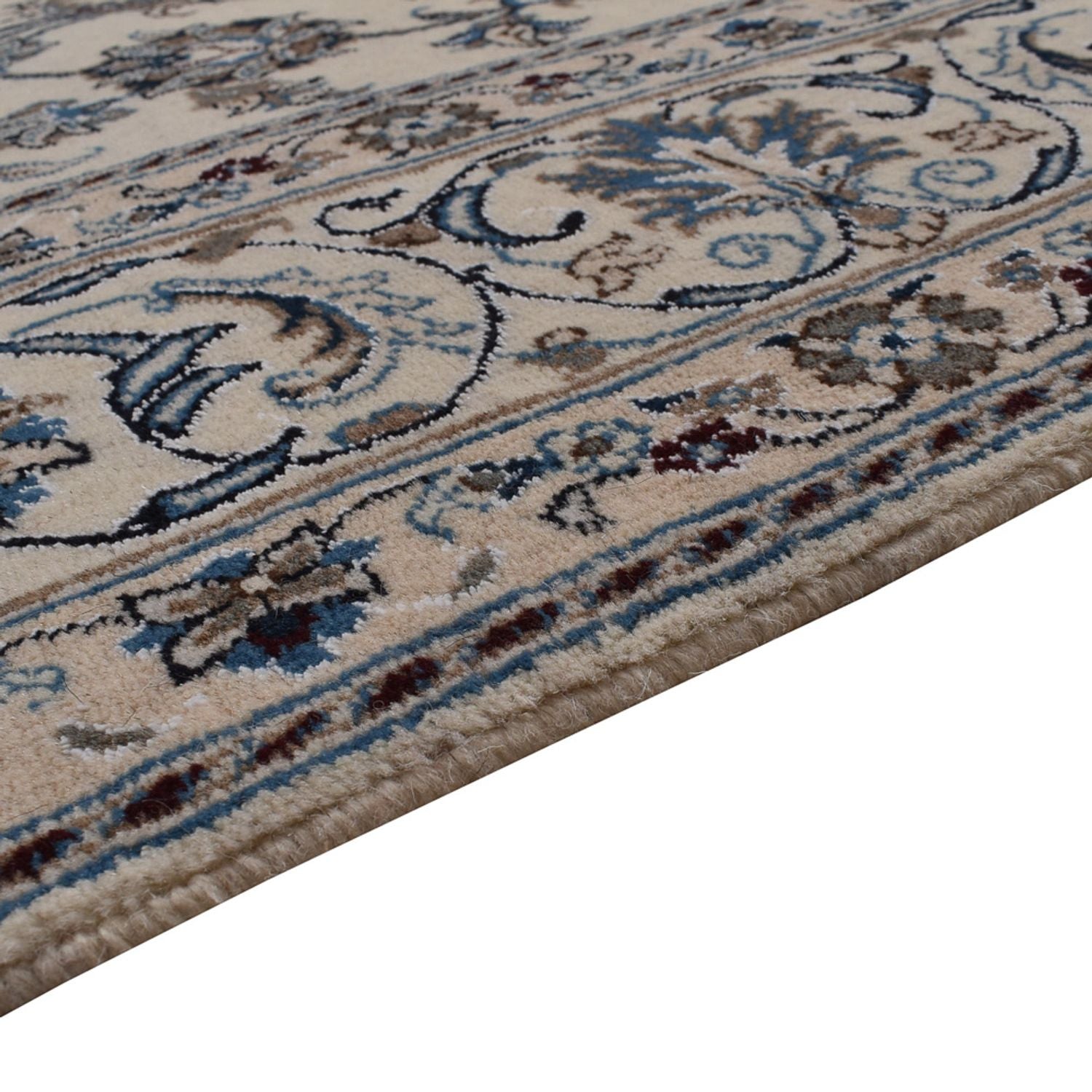 Tapis persan - Nain - 300 x 195 cm - beige