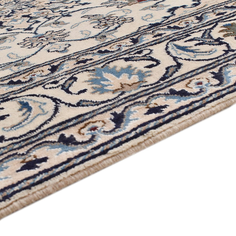 Tapis persan - Nain - 202 x 146 cm - crème