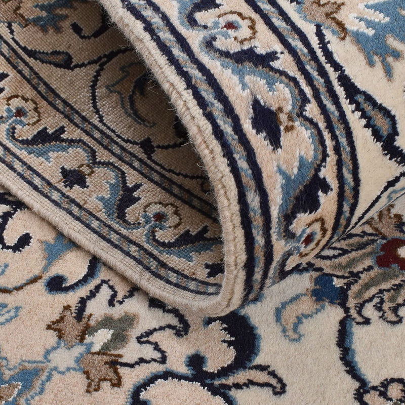 Tapis persan - Nain - 202 x 146 cm - crème