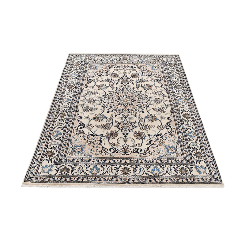 Tapis persan - Nain - 202 x 146 cm - crème
