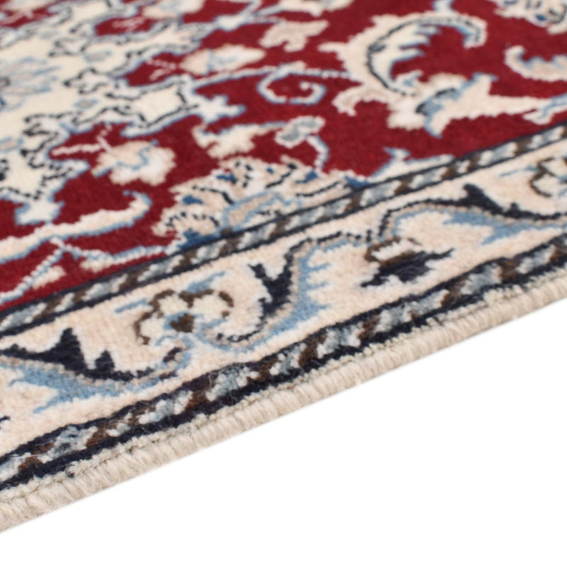 Tapis persan - Nain - 87 x 56 cm - rouge