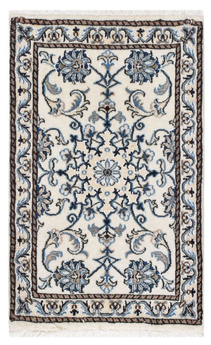Perserteppich - Nain - 90 x 56 cm - creme