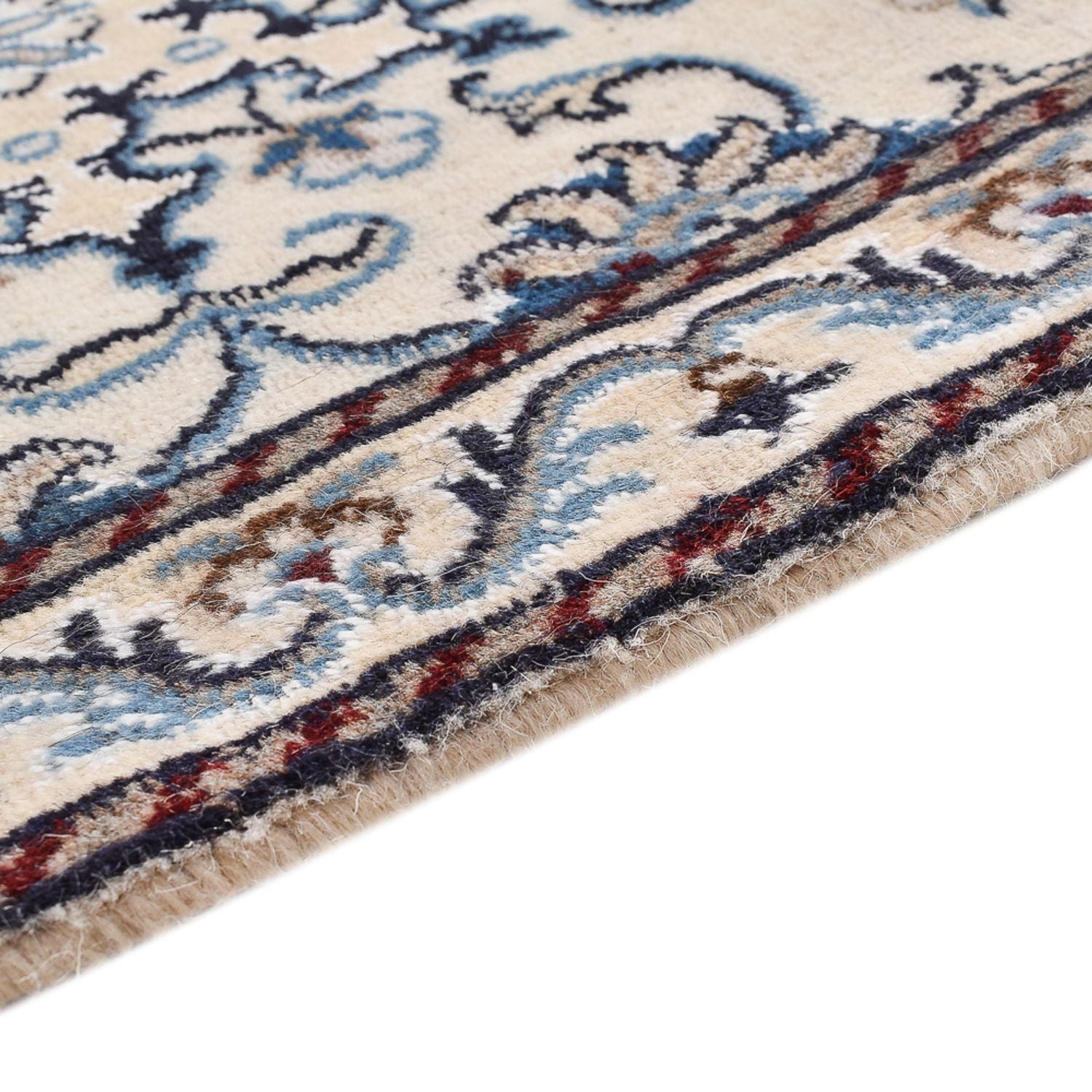 Perserteppich - Nain - 90 x 56 cm - creme