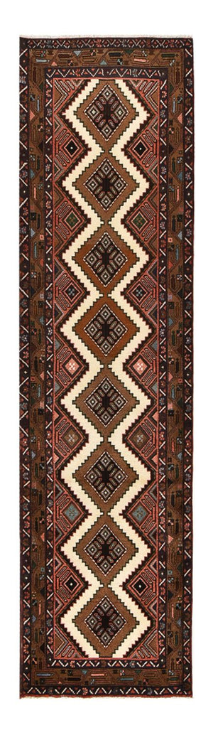 Tapis de couloir Tapis persan - Nomadic - 302 x 80 cm - multicolore