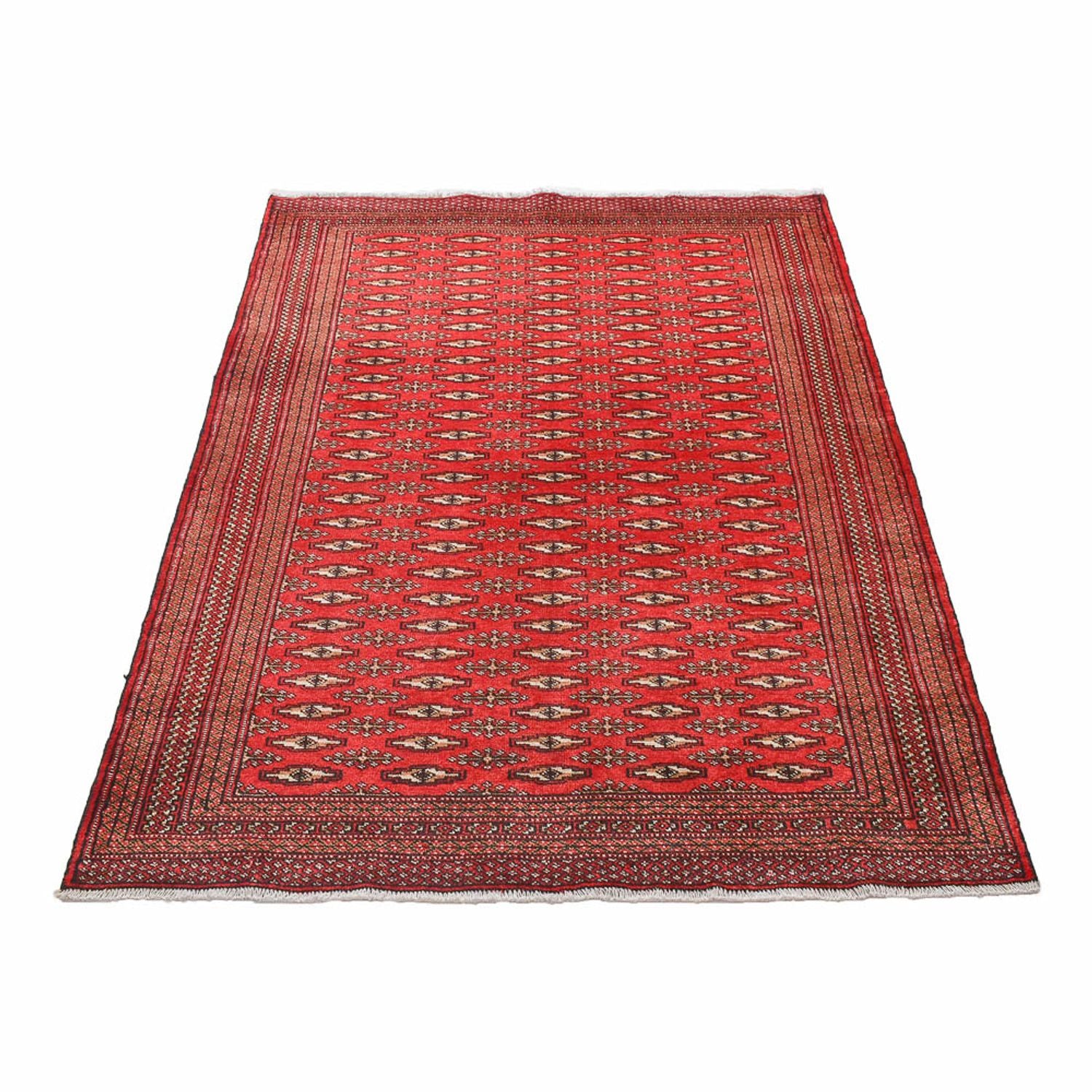 Turkaman Teppich - 189 x 130 cm - rot