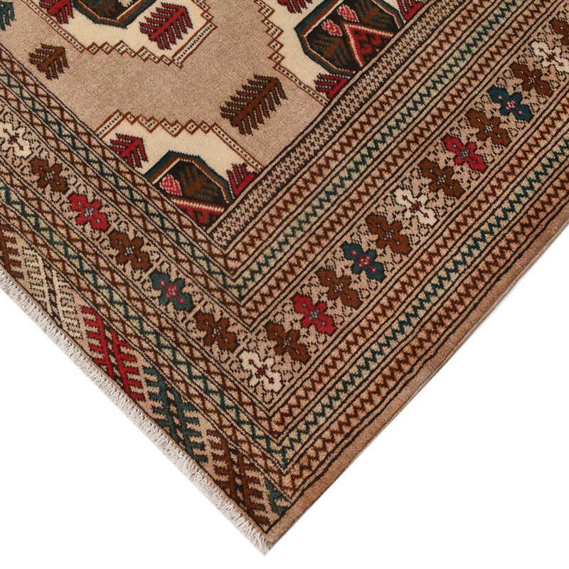 Tapis Turkaman - 199 x 143 cm - multicolore