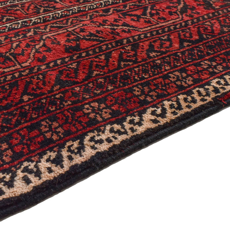 Tapis Belutsch originale  - 198 x 114 cm - rouge