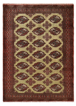 Tapis Turkaman - 178 x 131 cm - multicolore