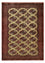 Tapis Turkaman - 178 x 131 cm - multicolore