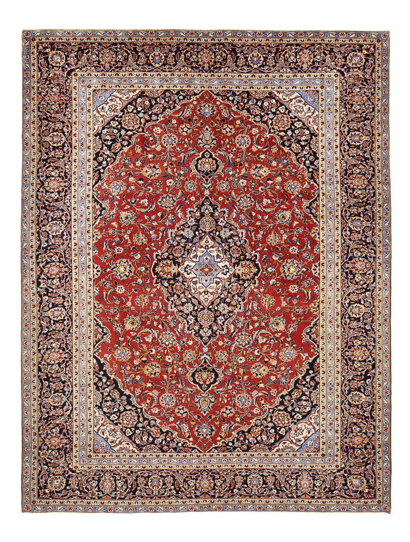Tapis persan - Keshan - 378 x 285 cm - rouge