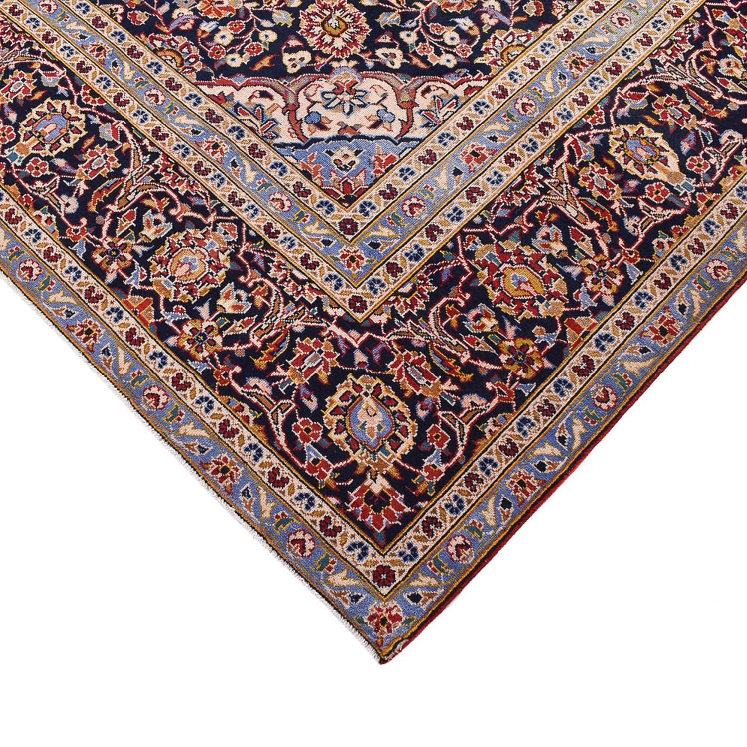 Tapis persan - Keshan - 378 x 285 cm - rouge