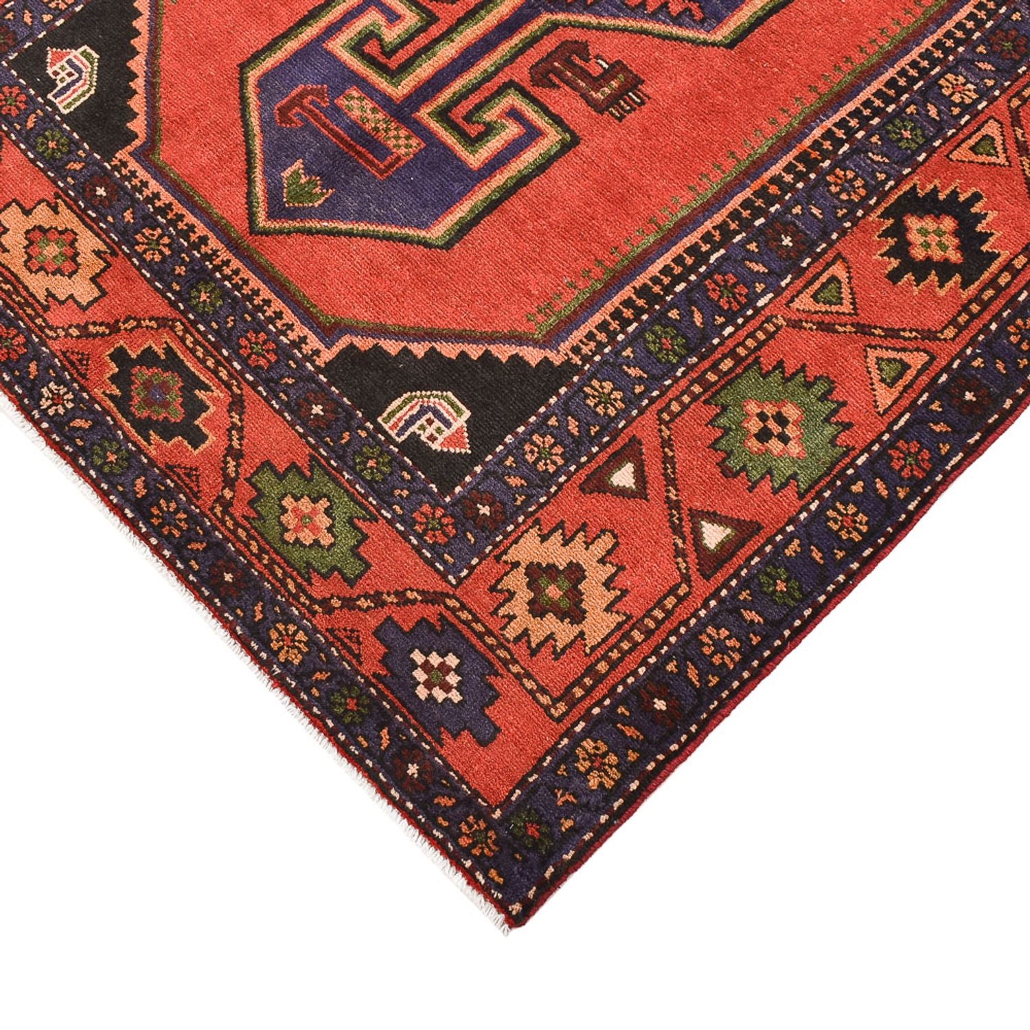 Tapis persan - Bidjar - 226 x 136 cm - orange