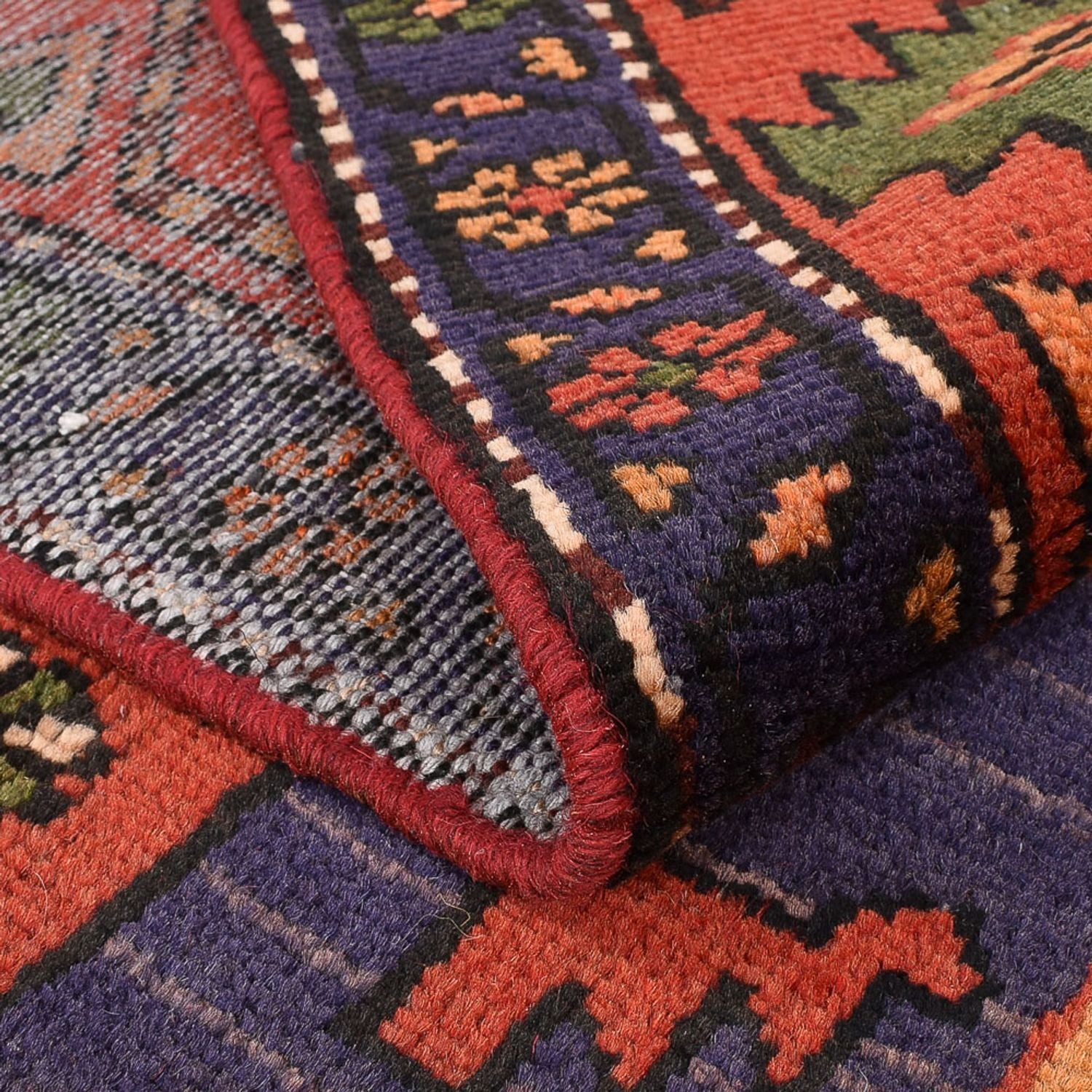 Tapis persan - Bidjar - 226 x 136 cm - orange