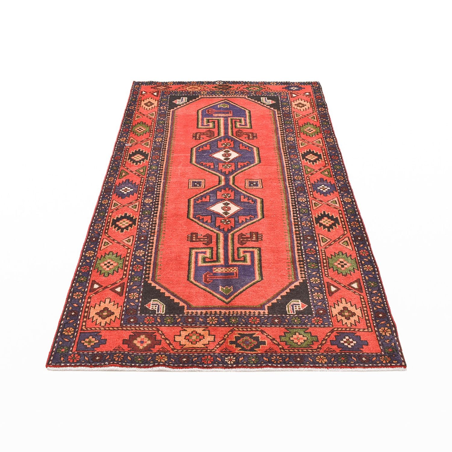 Tapis persan - Bidjar - 226 x 136 cm - orange