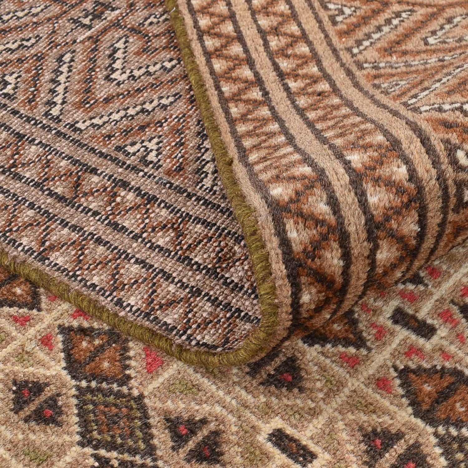 Tapis Turkaman - 290 x 200 cm - beige