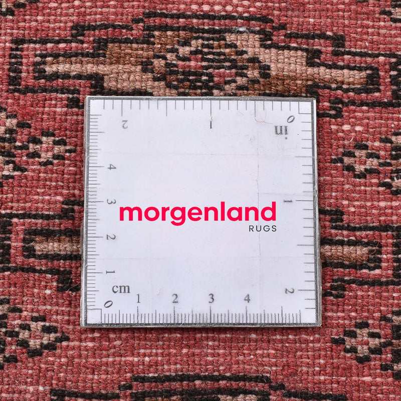 Tapis Turkaman - 128 x 90 cm - rouge clair