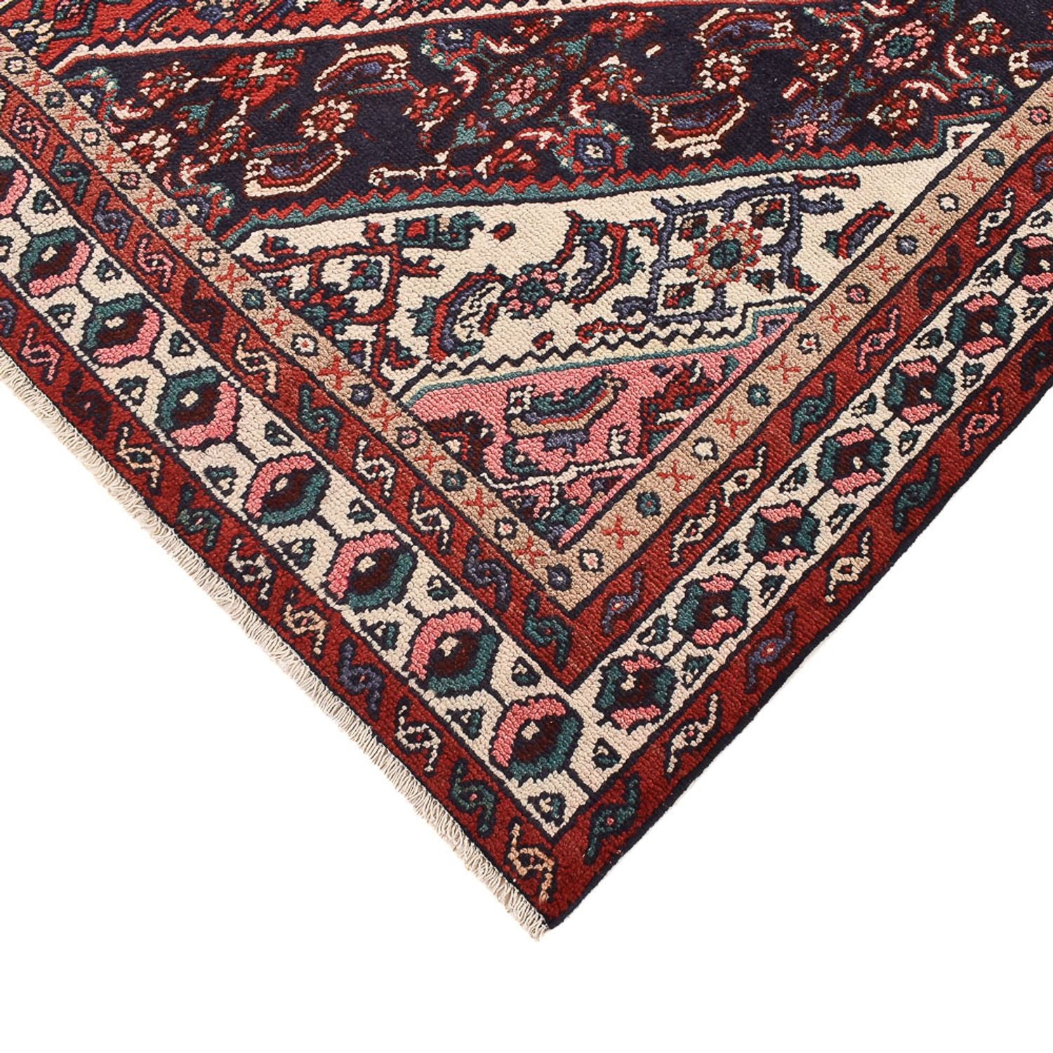 Tapis persan - Nomadic - 293 x 207 cm - rouge