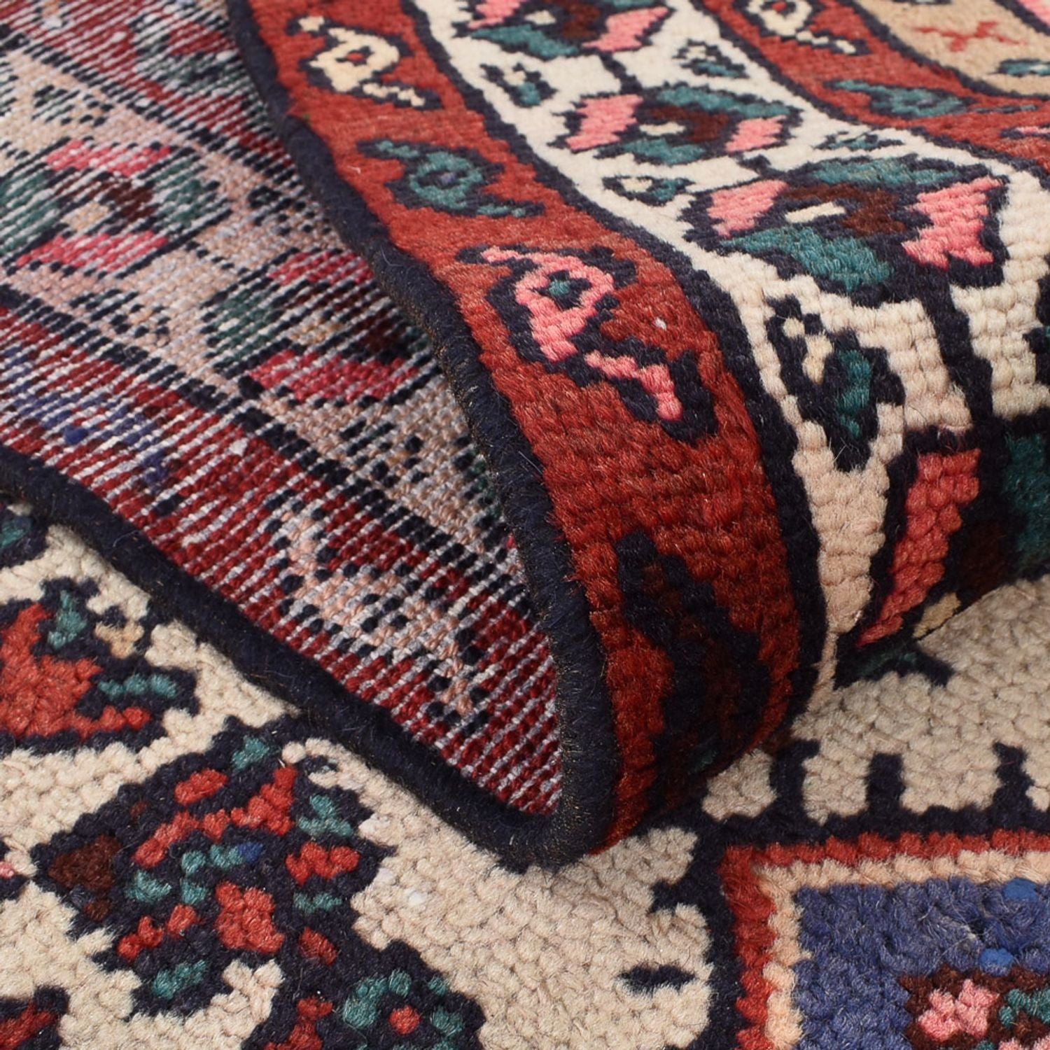 Tapis persan - Nomadic - 293 x 207 cm - rouge