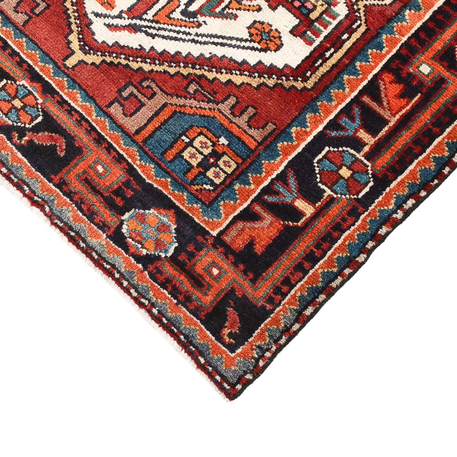 Tapis persan - Nomadic - 142 x 93 cm - multicolore
