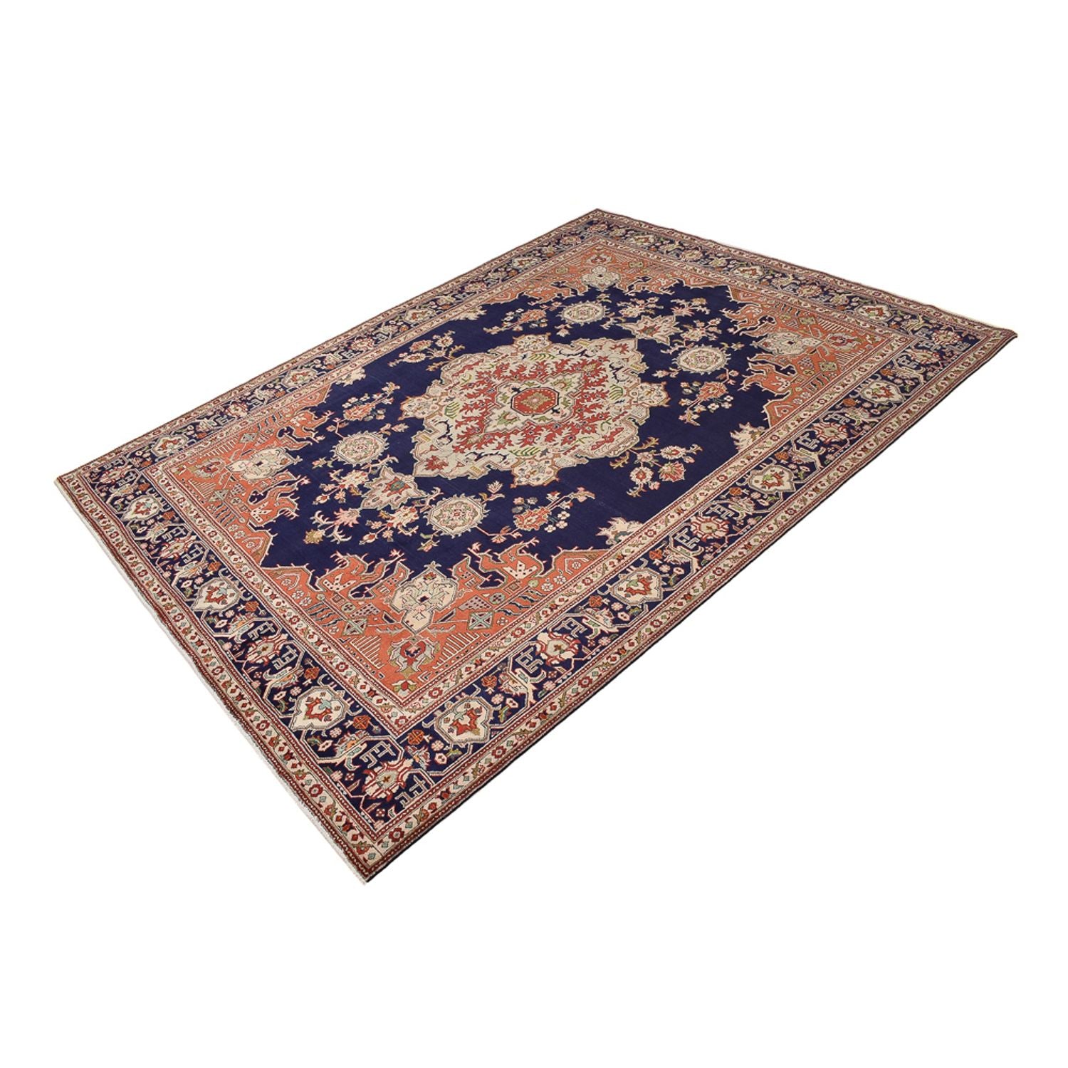 Tapis persan - Tabriz - 388 x 298 cm - multicolore