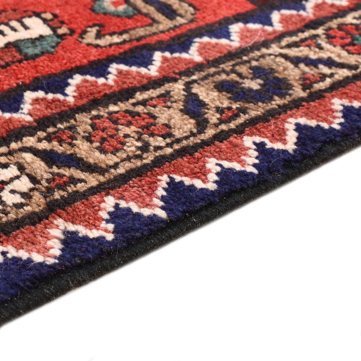 Tapis persan - Nomadic - 148 x 97 cm - multicolore
