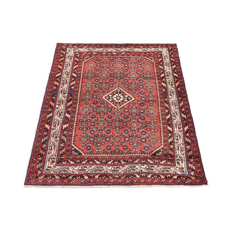Tapis persan - Nomadic - 148 x 105 cm - rouge clair