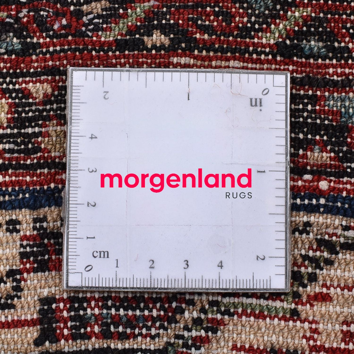 Tapis persan - Nomadic - 148 x 105 cm - rouge clair