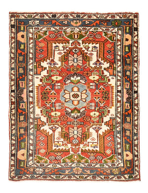 Tapis persan - Nomadic - 118 x 90 cm - multicolore