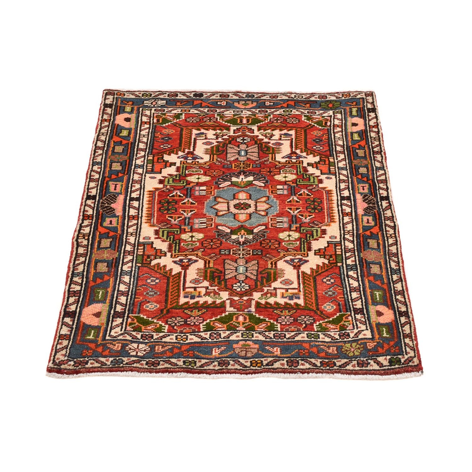 Tapis persan - Nomadic - 118 x 90 cm - multicolore