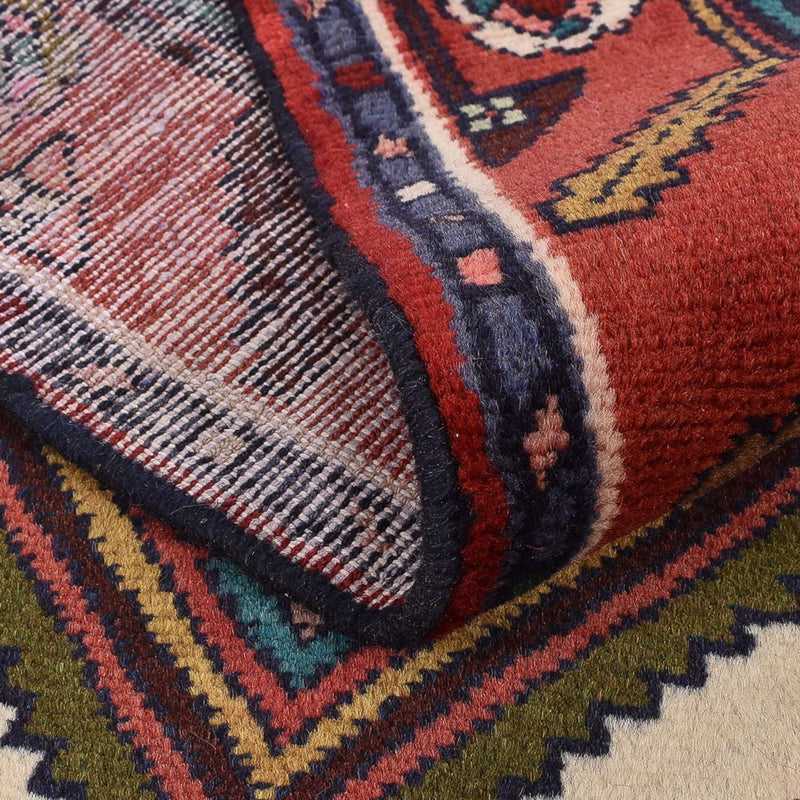 Tapis de couloir Tapis persan - Nomadic - 288 x 75 cm - rouge foncé
