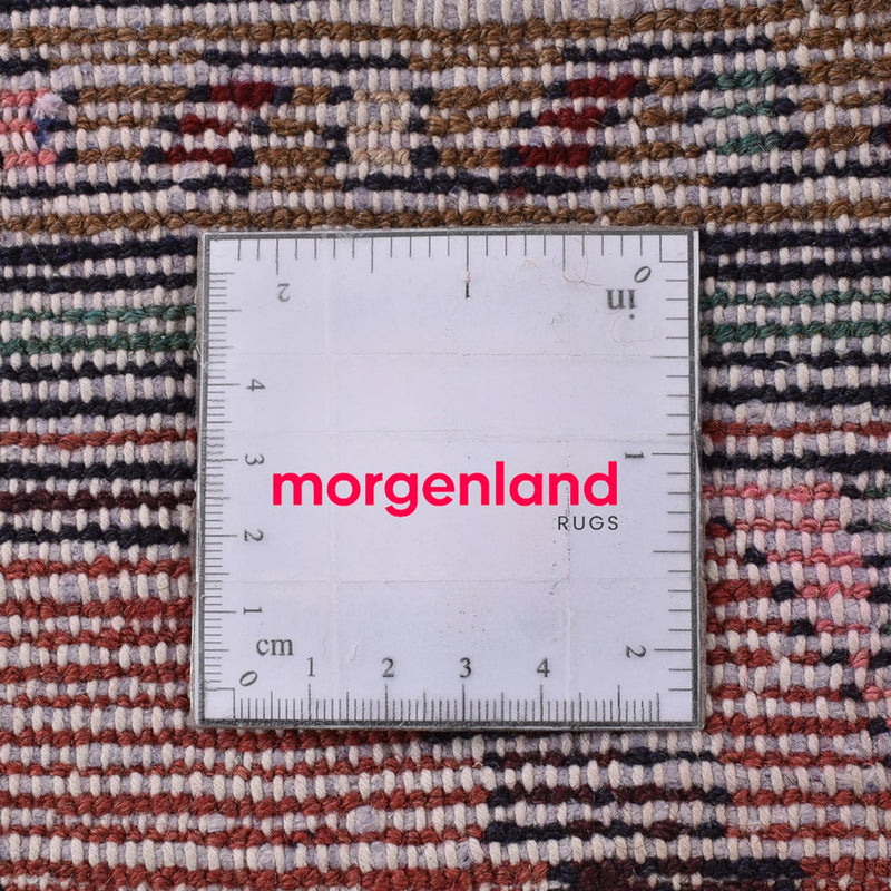 Tapis de couloir Tapis persan - Nomadic - 288 x 75 cm - rouge foncé