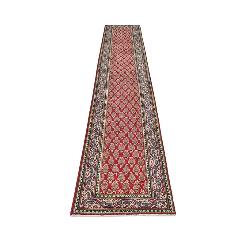 Tapis de couloir Tapis persan - Tabriz - 483 x 76 cm - rouille