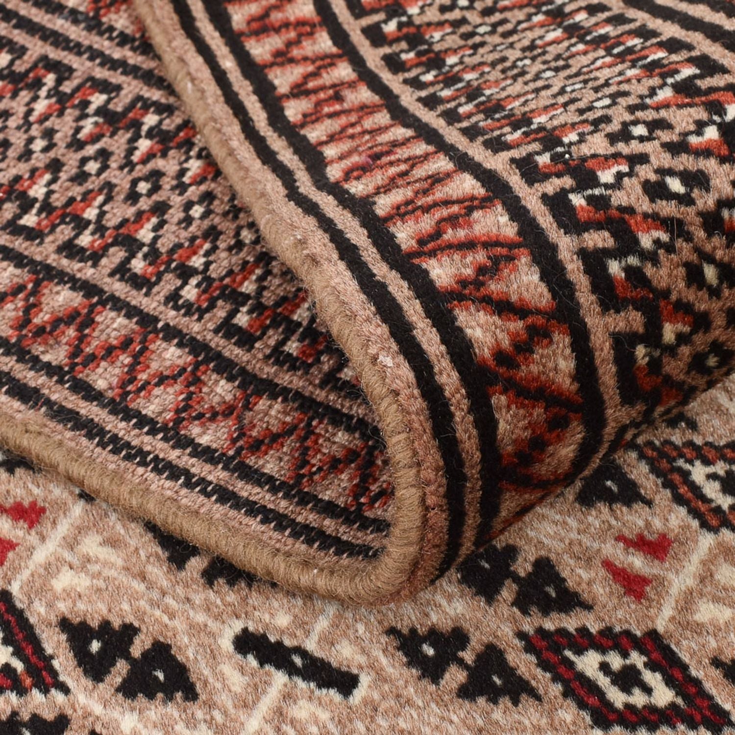Tapis de couloir Tapis Turkaman - 191 x 75 cm - sable
