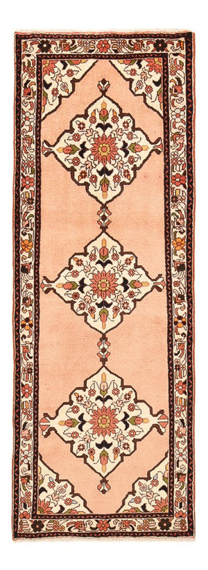 Tapis de couloir Tapis persan - Nomadic - 202 x 76 cm - rouge clair