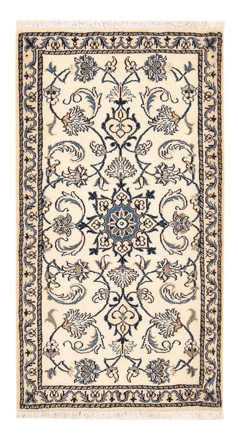 Perserteppich - Nain - 139 x 73 cm - creme