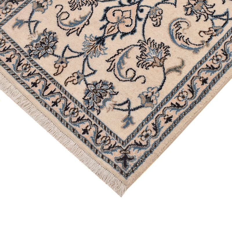Tapis persan - Nain - 146 x 70 cm - crème