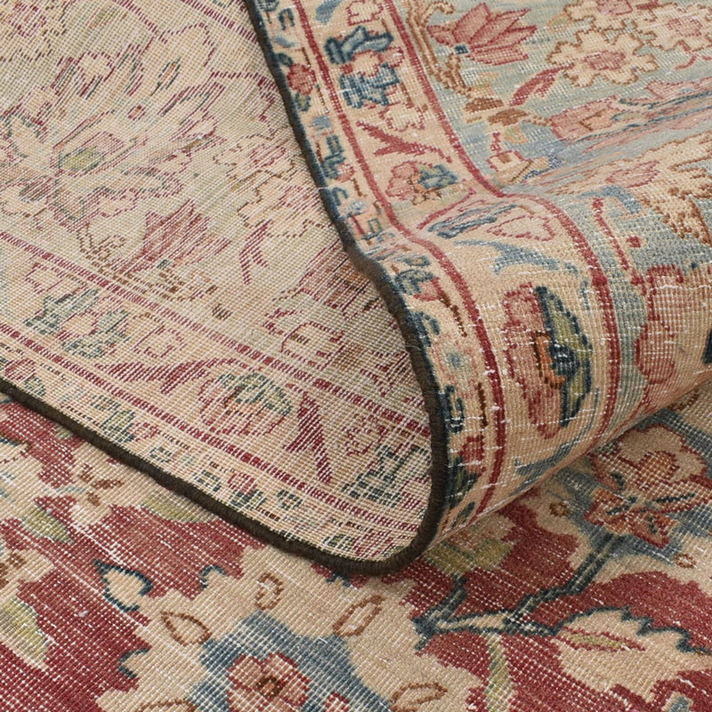 Tapis vintage - 338 x 243 cm - rouge