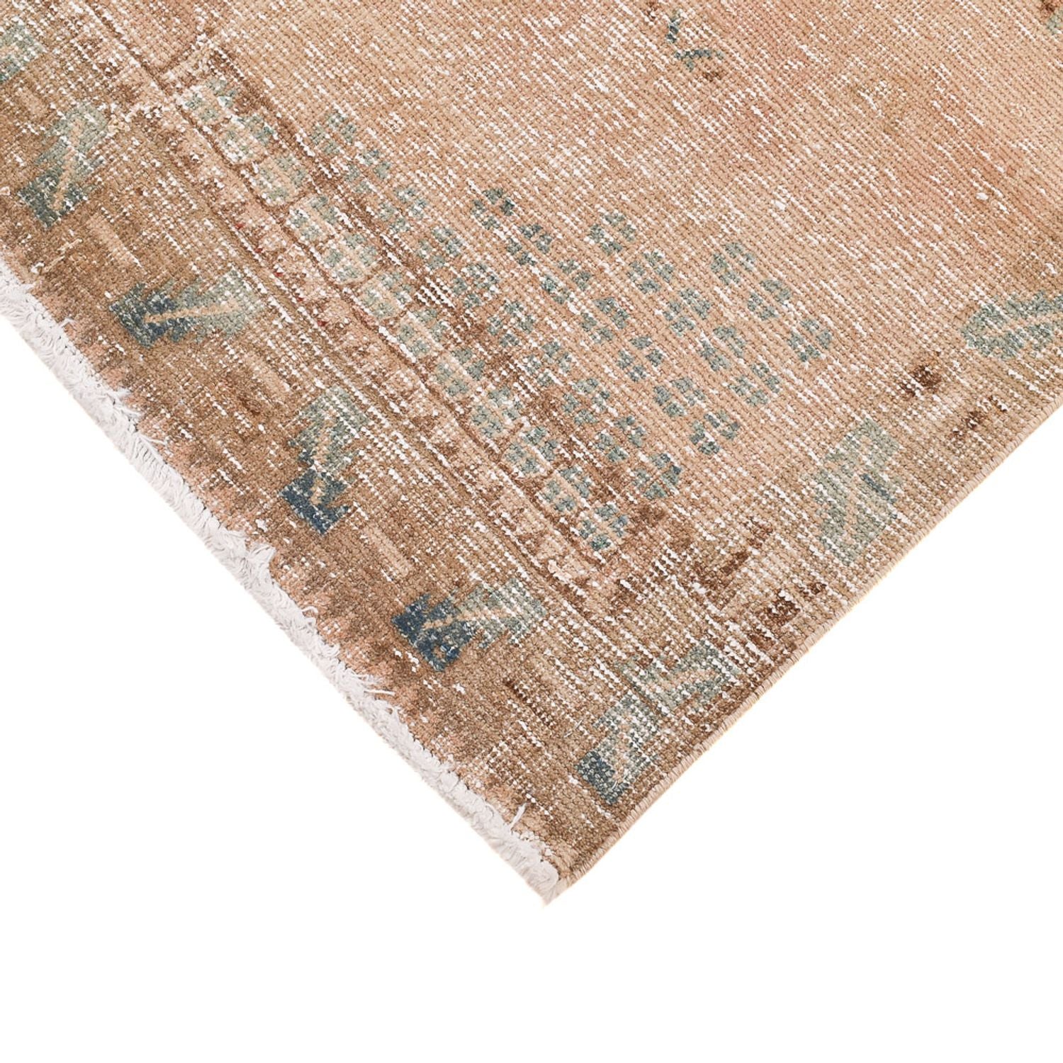 Tapis vintage - 152 x 103 cm - beige foncé