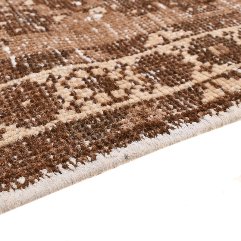 Tapis vintage - 175 x 122 cm - beige foncé