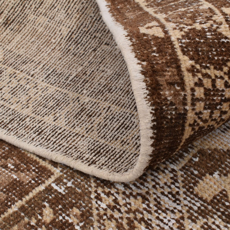 Tapis vintage - 175 x 122 cm - beige foncé