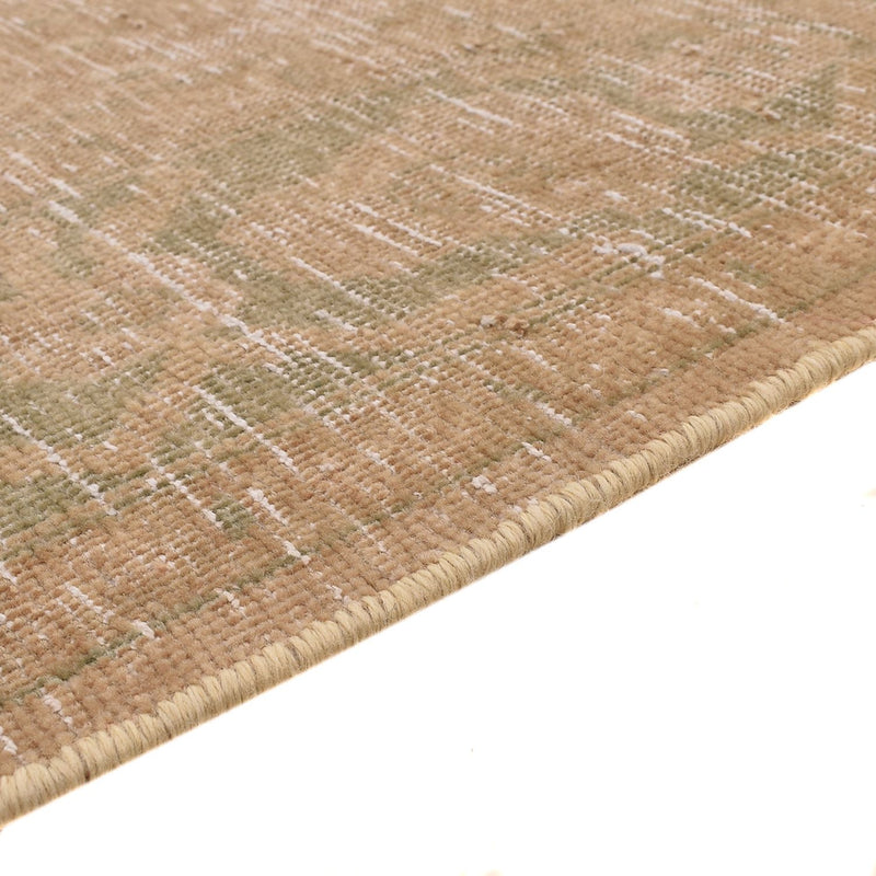 Tapis vintage - 206 x 145 cm - beige foncé