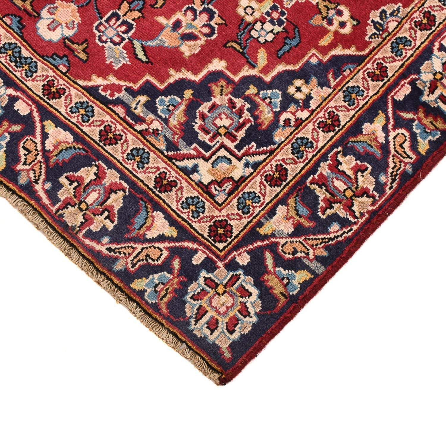 Tapis persan - Keshan - 138 x 90 cm - rouge