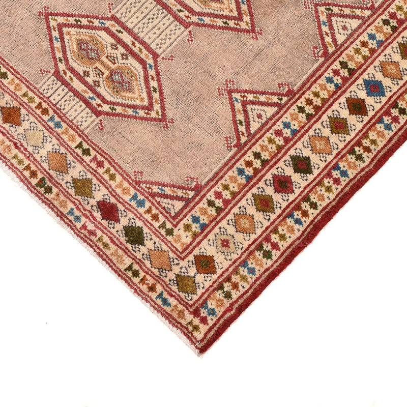 Tapis Turkaman - 78 x 64 cm - rose