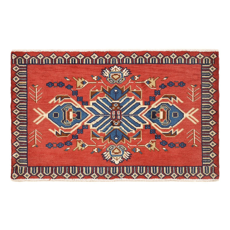 Tapis persan - Nomadic - 93 x 57 cm - rouge