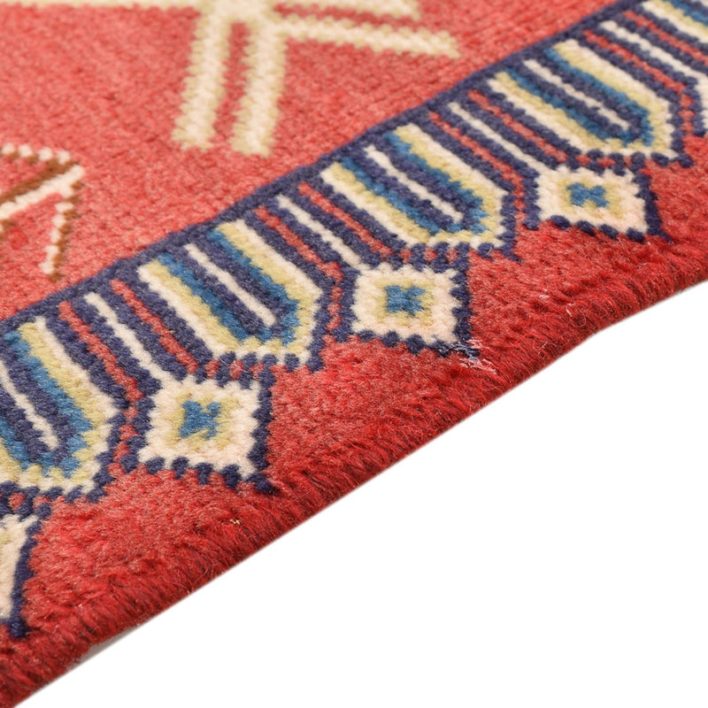 Tapis persan - Nomadic - 93 x 57 cm - rouge