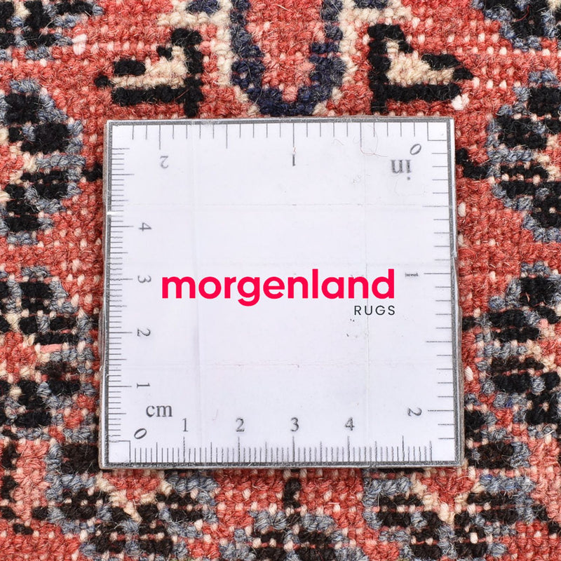 Tapis persan - Nomadic - 62 x 47 cm - rouge clair