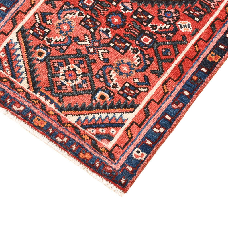 Tapis persan - Nomadic - 93 x 49 cm - rouge foncé